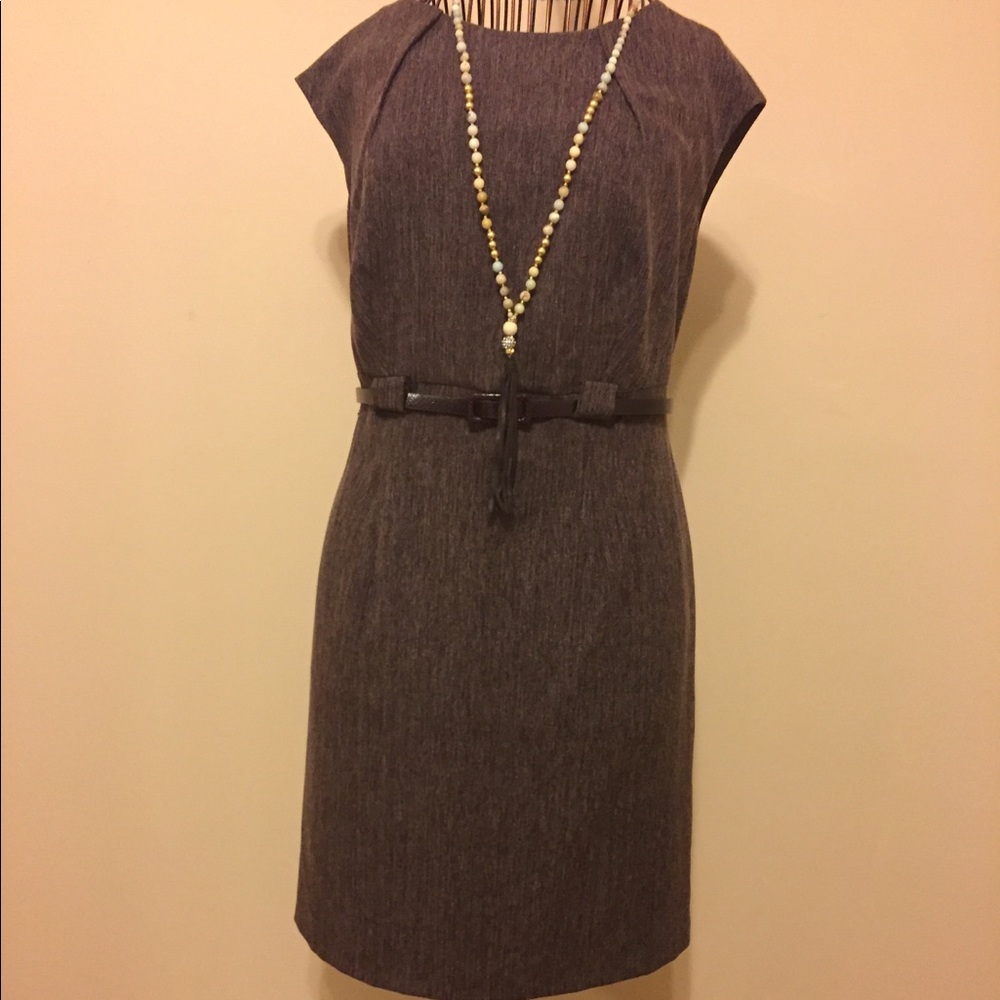 Career Dress (Brown)